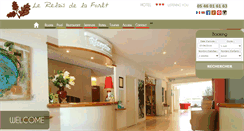 Desktop Screenshot of en.relaisdelaforet.com